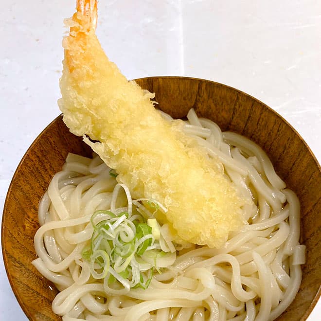 海老天うどん